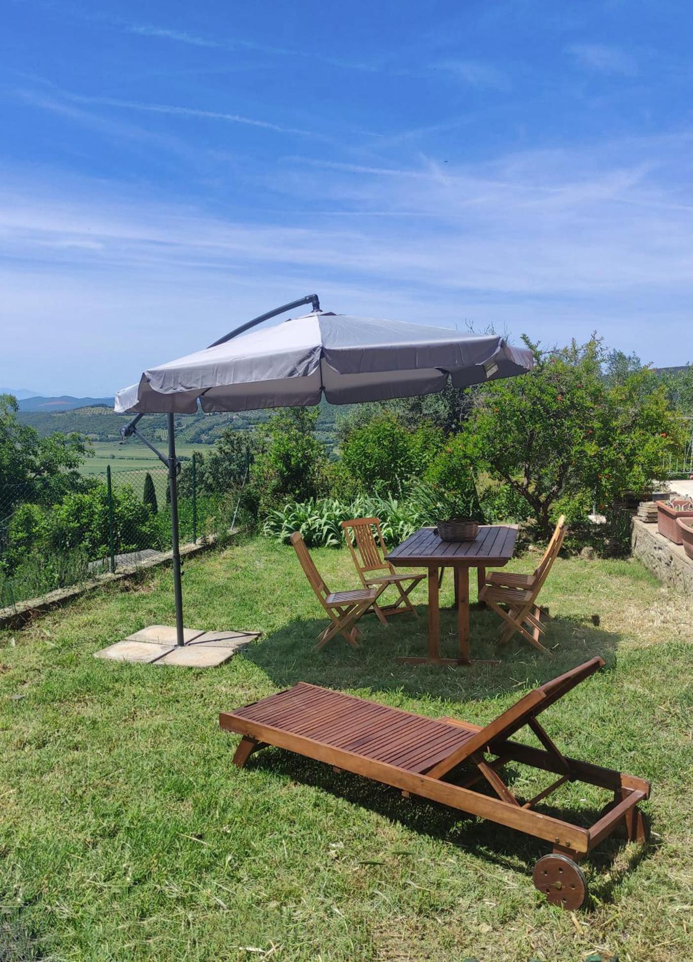 Villa Panoramica Garden Bike Massa Marittima Extérieur photo